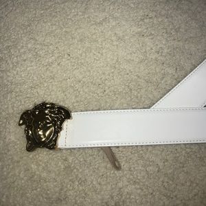 Versace White Men Belt 90/36